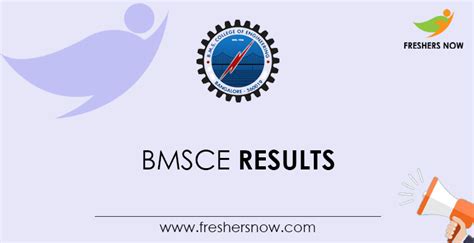 bmsce results